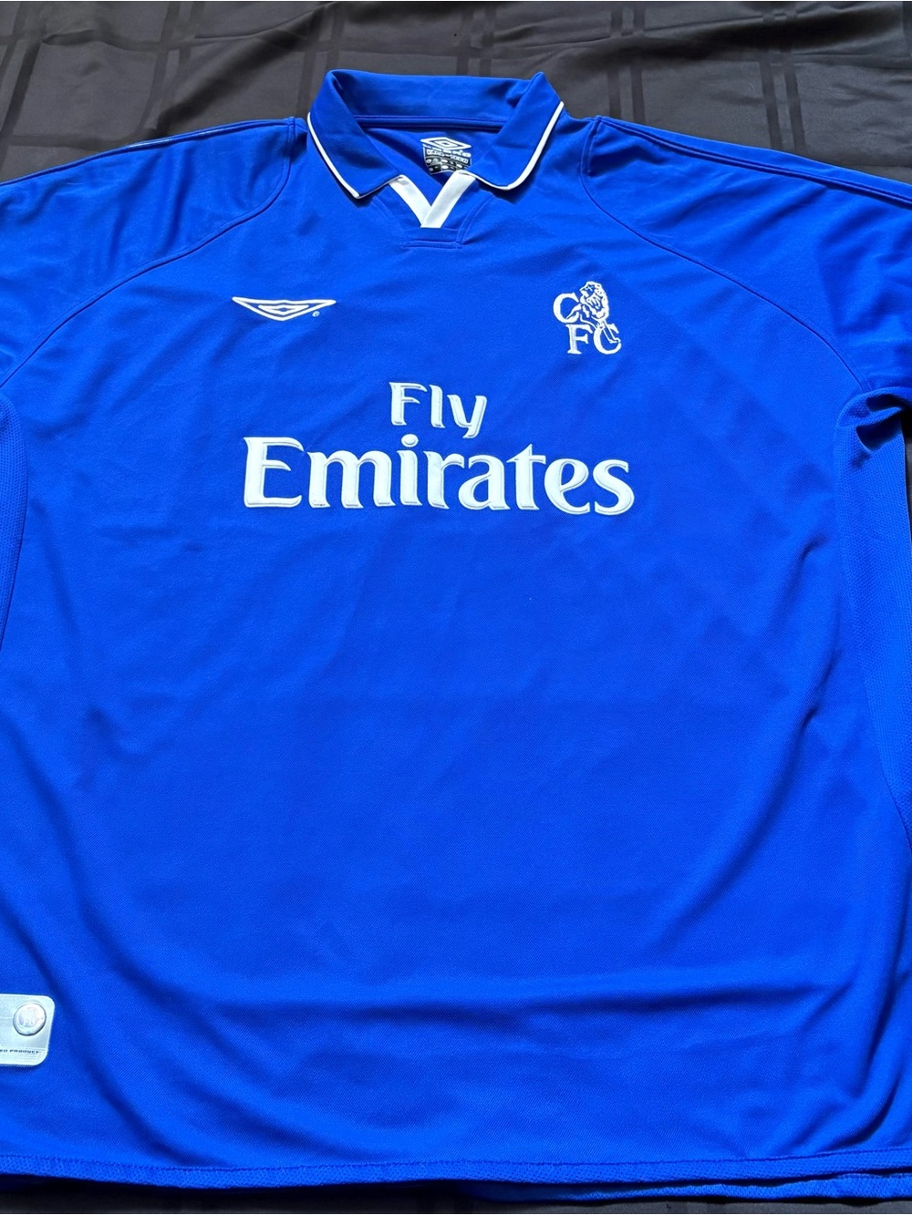 Chelsea 2001 2002 2003 Home Football Jersey Mens 2XL Umbro Shirt Blue